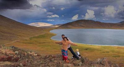 Pakistani, brave, heart, wife, and, husband, reached, land, of, fairies, with, their, young, children