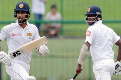 Abu Dhabi Test: Sri Lanka team faces difficulties in second innings
