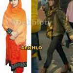 Malala was criticized on social media after wearing jeans