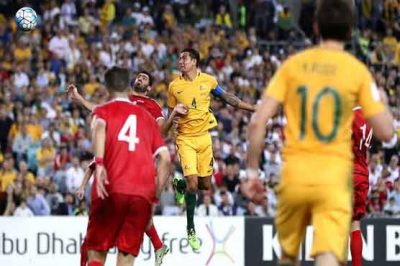 The World Cup qualifying round, Australia defeated Syria by 2-1