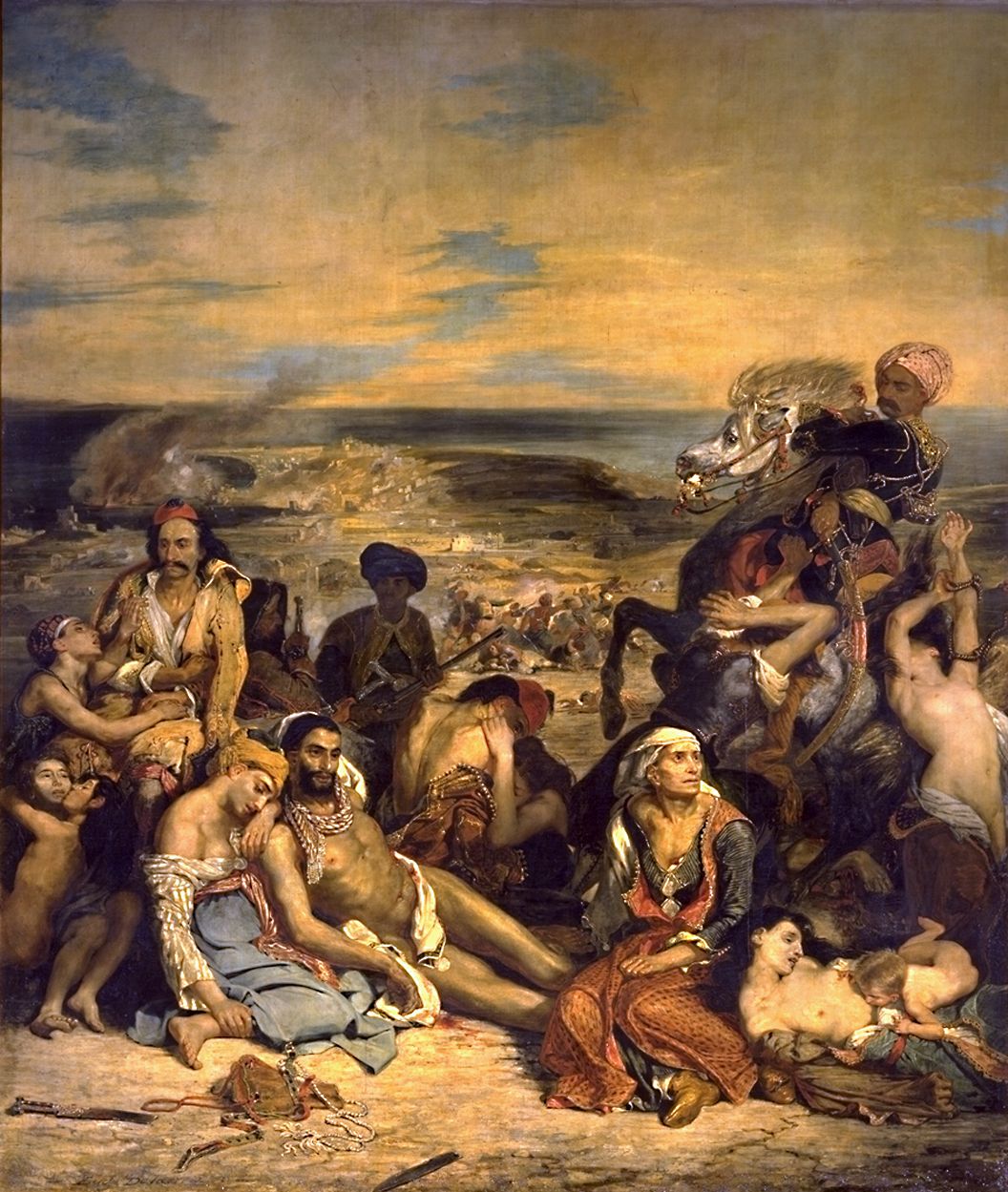 Horrible results of human distribution