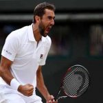 Shanghai tennis tournament, Marin Cilic of Croatia won their match