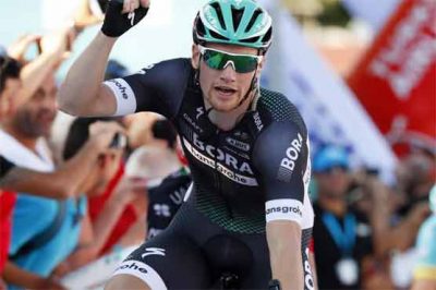 The inaugural phase of the Turkish bicycle race, Sam Bennett of Ireland won