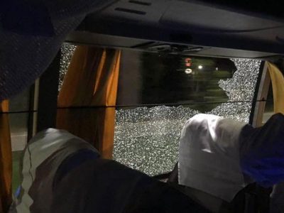 Attack on Australian team in indian city Guwahati