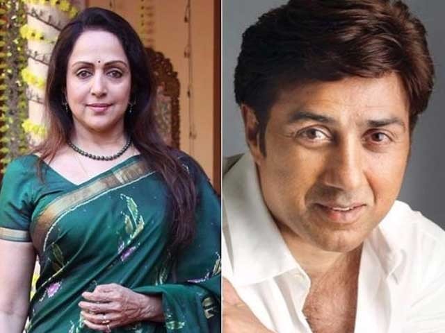 How did Hema Malini behave with the step-son Sunny Deol?