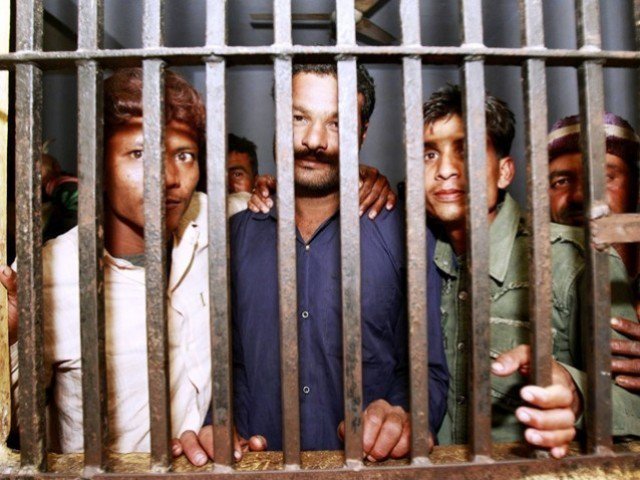 The court sent 4 Indian fishermen to the jail