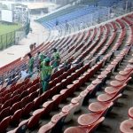 Today, the work of decorating the stadium will increase