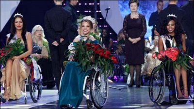 Beauty of Belarus won the first Miss Wheelchair world
