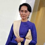 Name of Suu Kyi was removed from Oxford University after picture