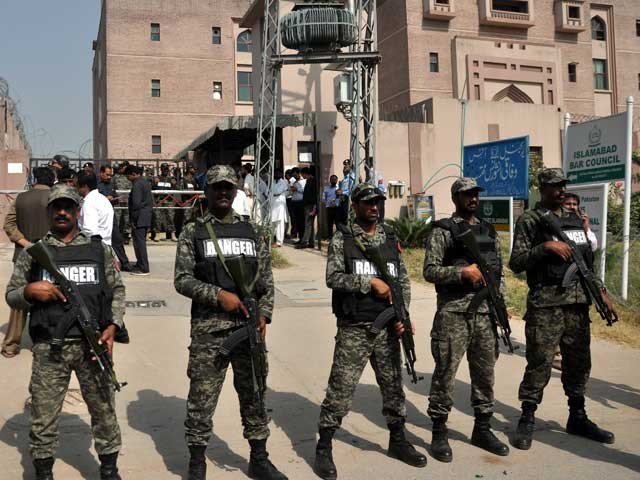 Islamabad High Court order not to enter the citizens in judicial complex