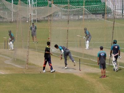 Pakistani team rest, today practice session and Trophy will be held