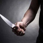 Fear of knife attacker; woman collision with a motorcycle has run