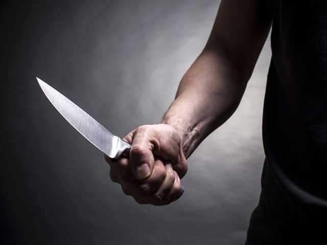 Fear of knife attacker; woman collision with a motorcycle has run