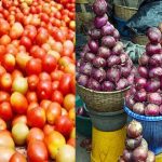 Declined trend in the Onion and tomato prices in Karachi