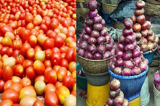 Declined trend in the Onion and tomato prices in Karachi