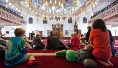 Germany, mosques were opened for non-Muslims