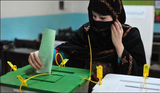 Peshawar: polling continues in by elections in NA 4