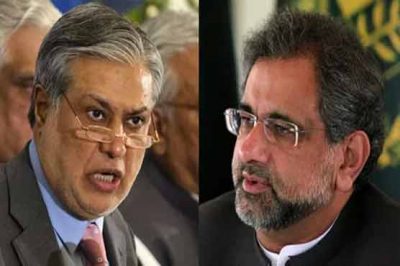 The economic crisis, Prime Minister gave resignation advice to Ishaq Dar