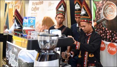 Istanbul, the festival was celebrated for those who enjoyed drinking coffee