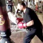 Saqalain boxing practice, Amir Khan could not be live without affected