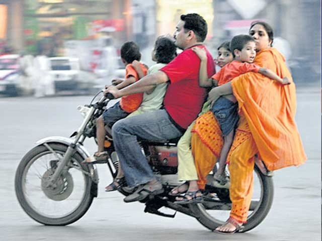 Helmet mandatory for every person riding a motorcycle in Islamabad
