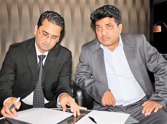 Prime, Minister, AK, Raja Farooq Haider, with, Gen. Sec, Pak, Federation, Italy, Asif, Raza