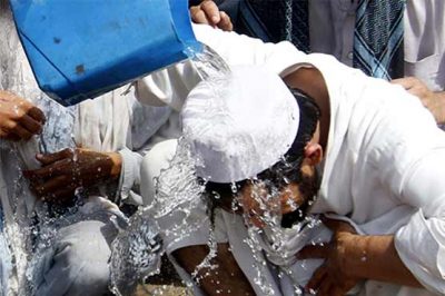 Heat intensity in Karachi, reaches 41 degrees