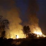 The number of fire deaths in the US state of California reached 17