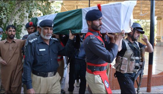 Quetta blast martyres seven officials buried in native ares