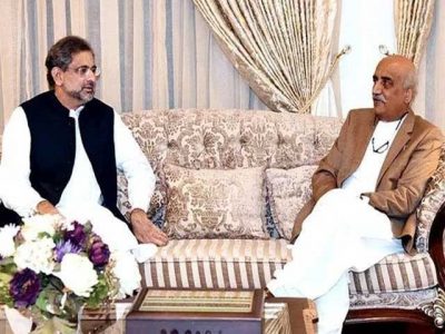 Meeting of Khursheed Shah to Prime Minister, consultation on appointment of Chairman NAB