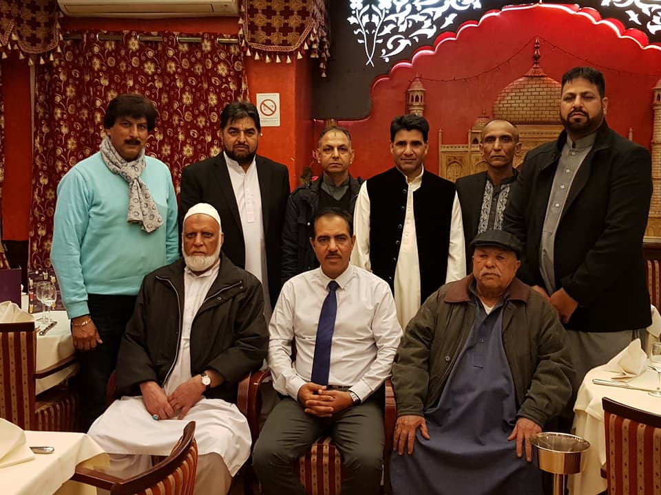 Abrar kayani, and, Potohar, association, welcomes, Raja Ali Asghar, at, France, after, returning, from, prolonged, visit, of, Pakistan