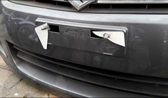 Lahore: Action against non-sample number plate of vehicles