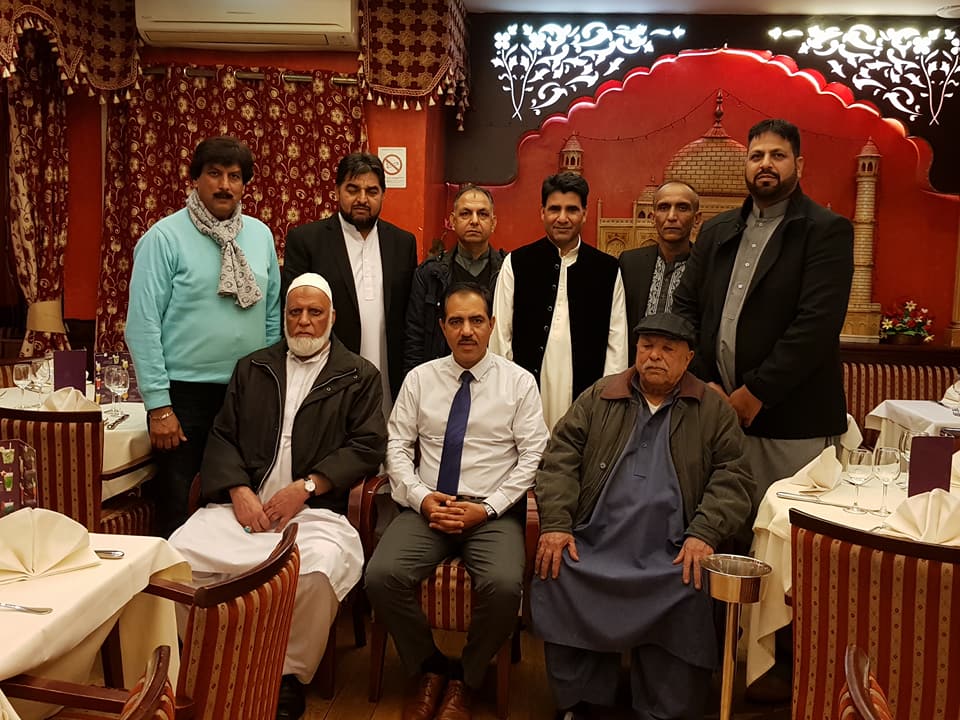 Abrar kayani, and, Potohar, association, welcomes, Raja Ali Asghar, at, France, after, returning, from, prolonged, visit, of, Pakistan