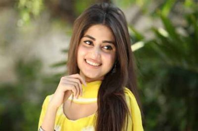 Actress Sajal Ali stepped into the music world