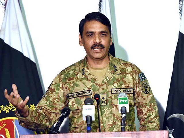 DG ISPR, Maj.Gen, Asif Ghafoor, Press, Conference, at, GHQ