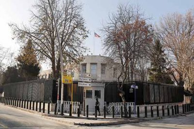 The US closed the visa service based to the security reasons in Turkey