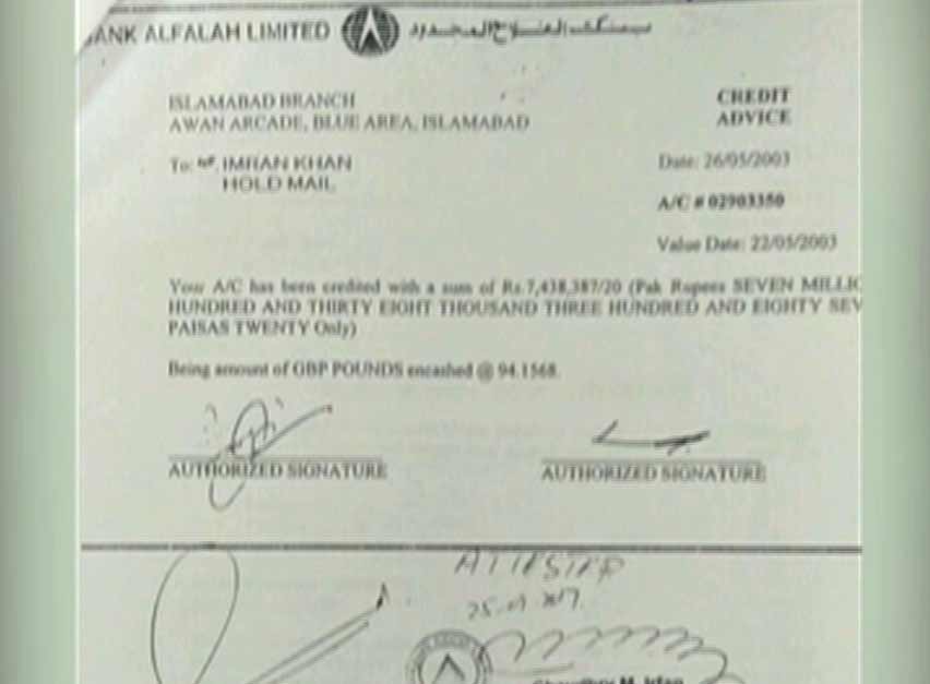 Imran Khan should submit the debt documents to the Jemima in the SC