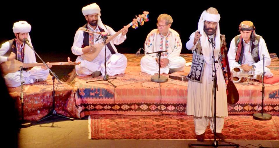 Paris, Pakistani, folk, artists, performing, during, Pakistani, cultural, show