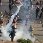 Strike, in Faizabad,