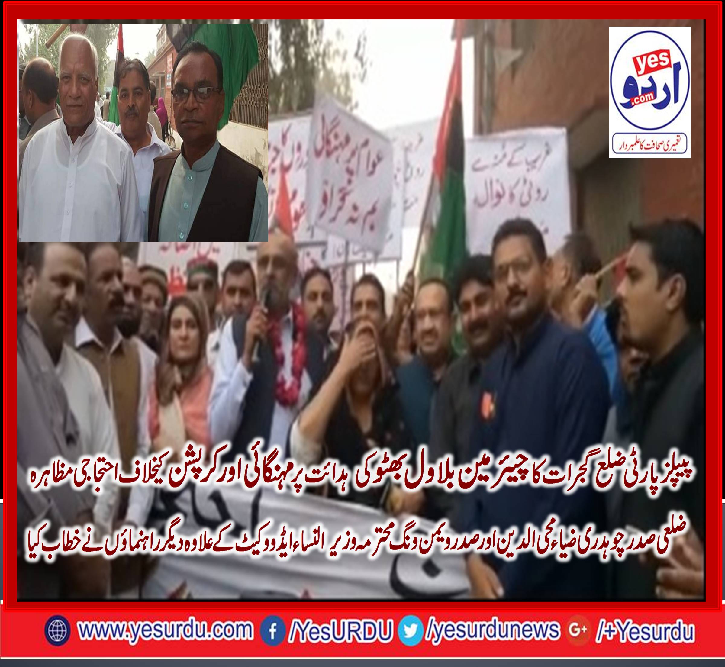 Senior, Leaders, Pakistan, Peoples, Party, during protest,