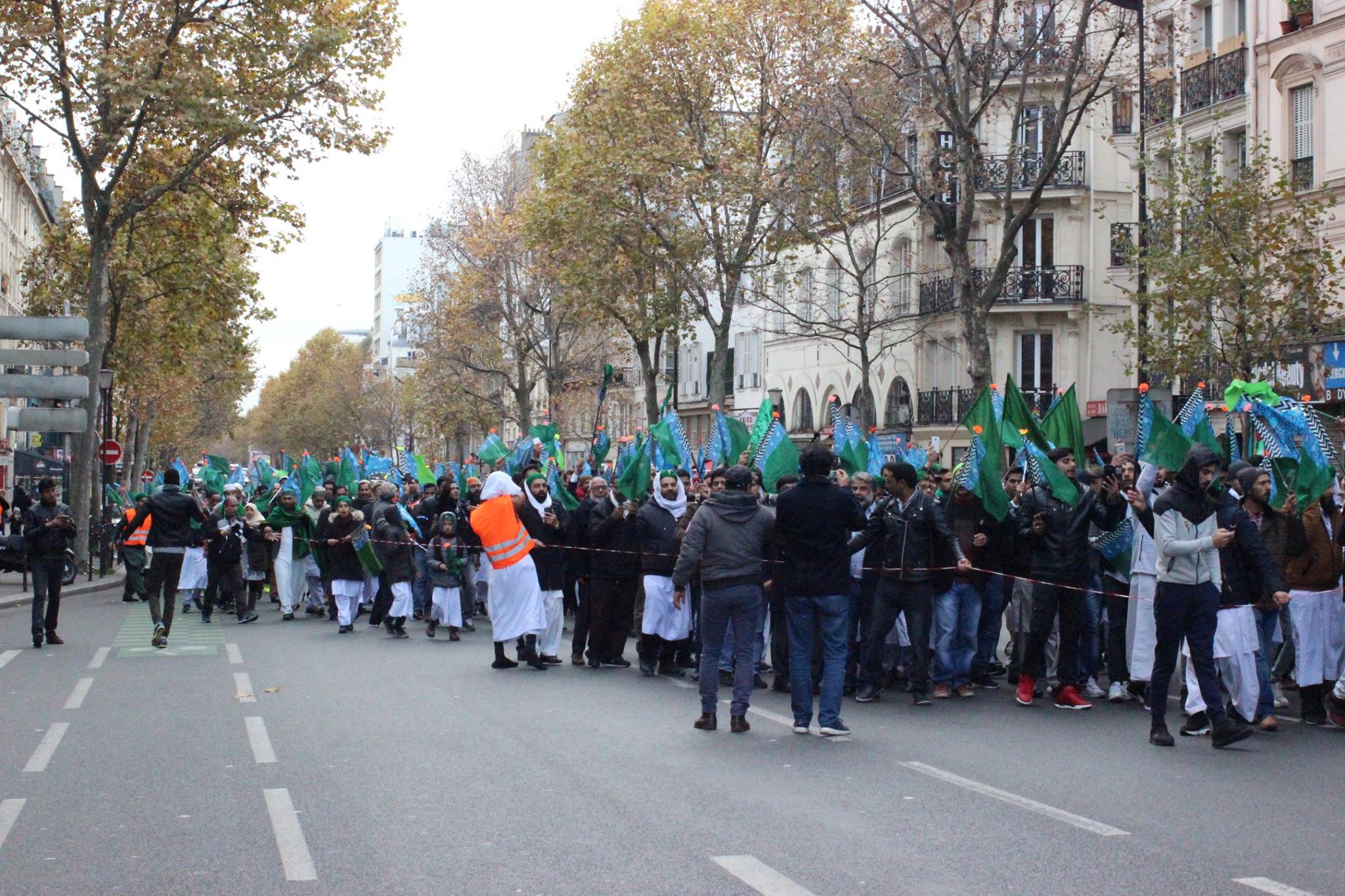 Dawat e Islami, France, organized, Jashan e Eid, Milad, Un, Nabi, S.A.W.W. in, Paris, 