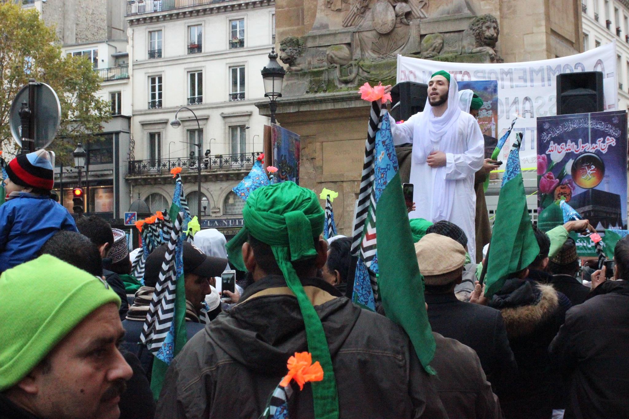 Dawat e Islami, France, organized, Jashan e Eid, Milad, Un, Nabi, S.A.W.W. in, Paris, 