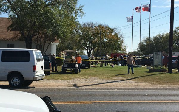 Texas, attack, on, church, 28, Killed