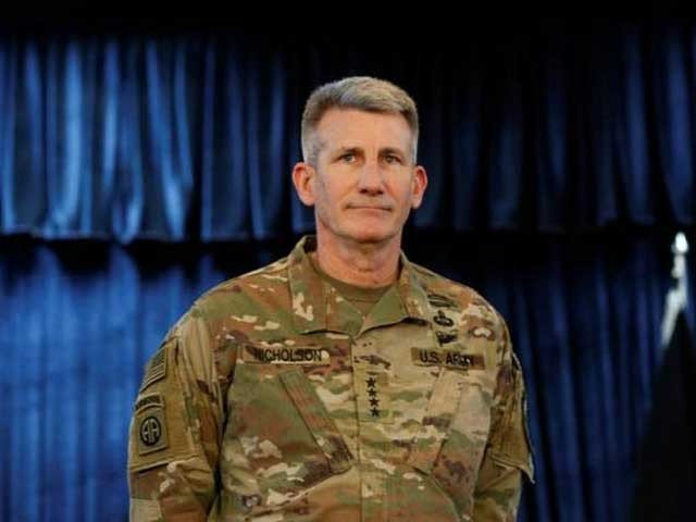 American, Commander, Jhon, Nicolson, said, Taliban, Commander, is, living, in, Pakistan