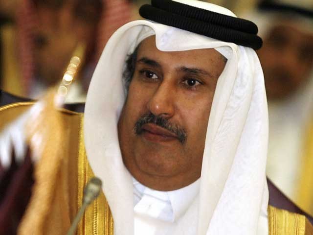 Qatari prince Jassim meets with Nawaz sharif in Jati Umra