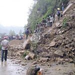 Kills 7 people from land slide in Bajaur Agency