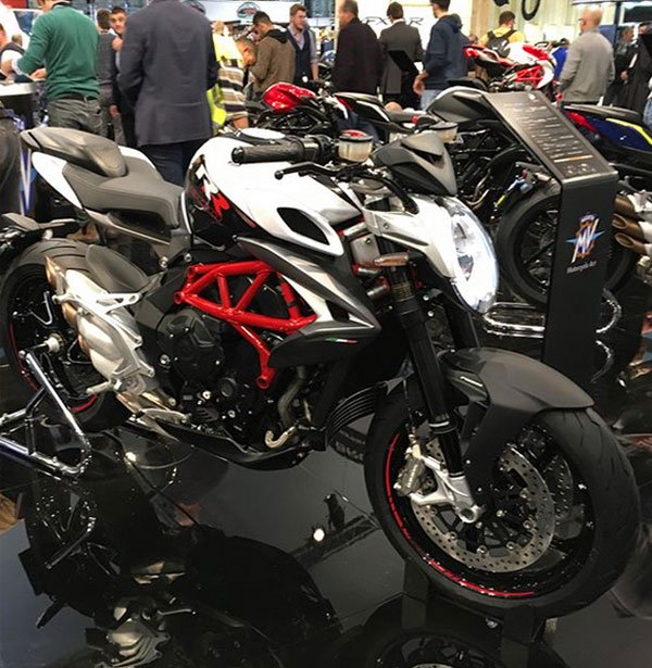 Annual motorcycle show in Italy