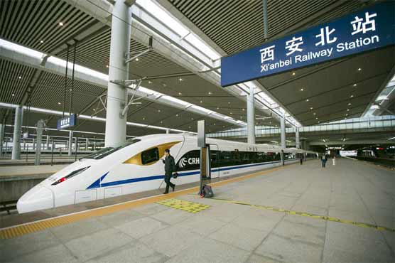 First trial tour of fastest train in China