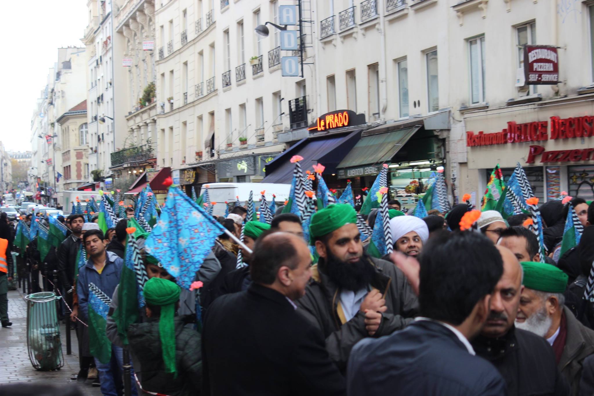 Dawat e Islami, France, organized, Jashan e Eid, Milad, Un, Nabi, S.A.W.W. in, Paris, 
