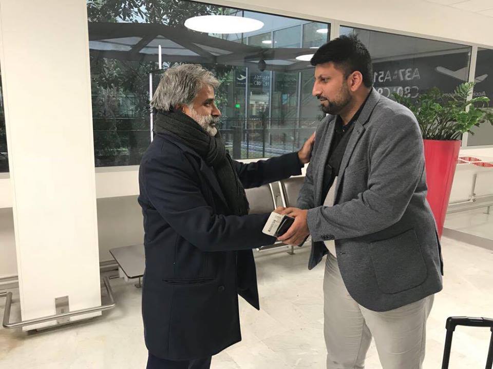 پیرس کے سیاسی سماجی شخصیات اور سابقہ صدر مسلم لیگ ن فرانس جاوید بٹ کے اعزاز میں مرزا خالد بشیر کی طرف سے عشائیہ، قاری فاروق احمد، قیصر گجر اور دیگر شخصیات کی شرکت